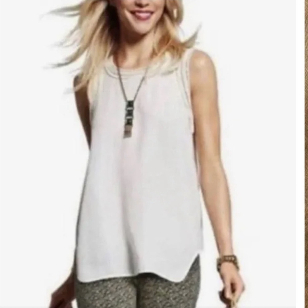 CAbi MARISA BLOUSE CROCHET TRIM - Picture 6 of 6